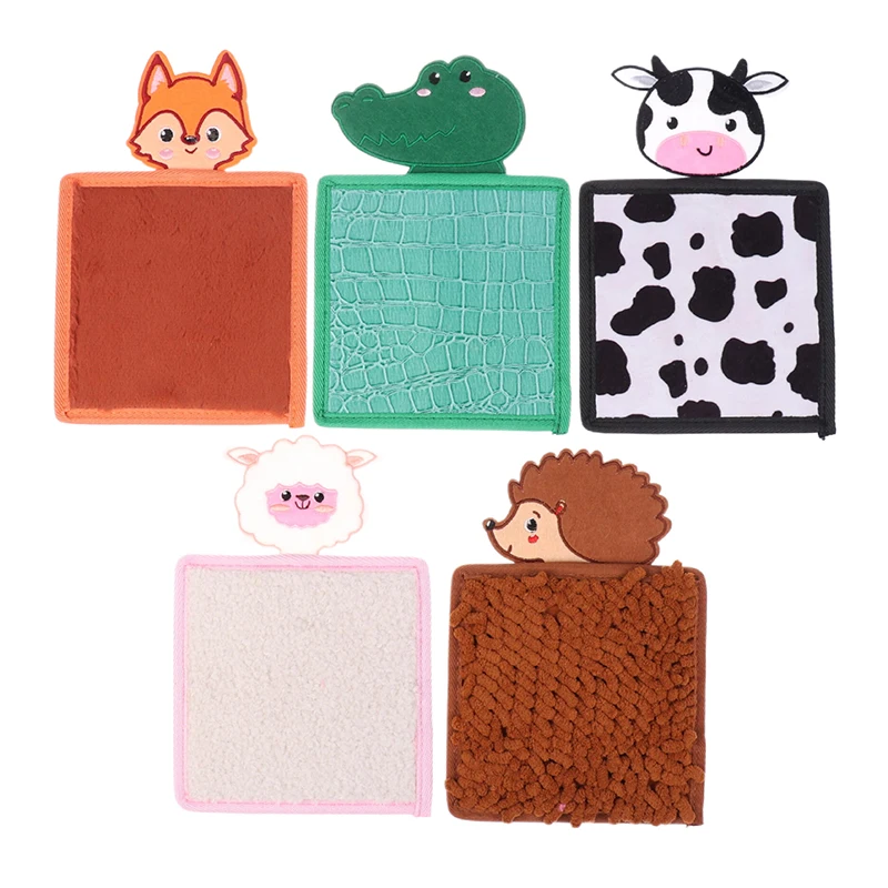 動物をテーマにした感覚マット,さまざまな質感の感覚タイル,ミニタイル,自閉症用パネル,男の子と女の子用のおもちゃ