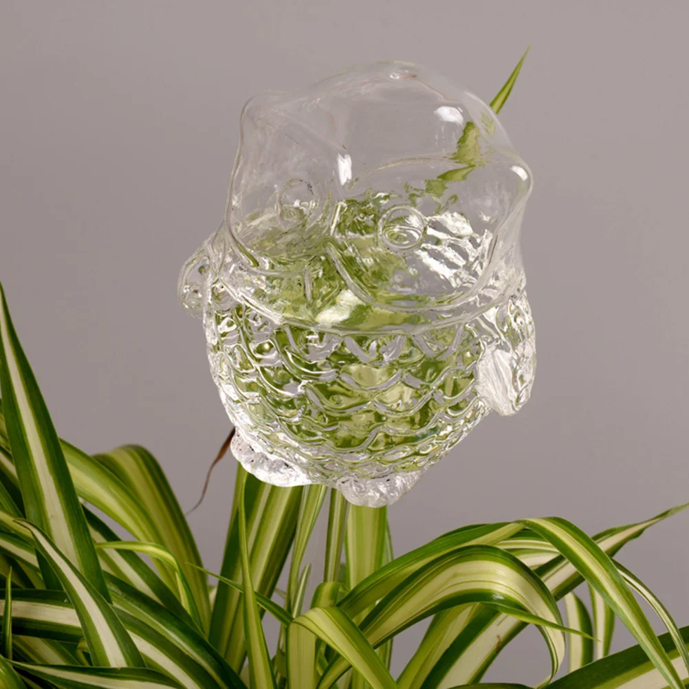 

Glass Ball Automatic Water Dripper for Indoor Outdoor Plants Slow Release Moisturizing Root System Decorative Garden