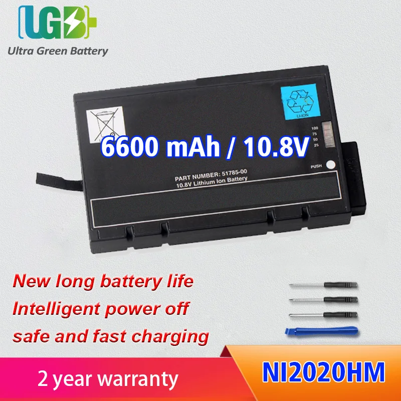 UGB New 51785-00 NI2020HM ME2020 Battery For Trimble TX6 TX8 PHILIPS TC20 TC30 TC50 M6 series 3D Laser Scanner Battery