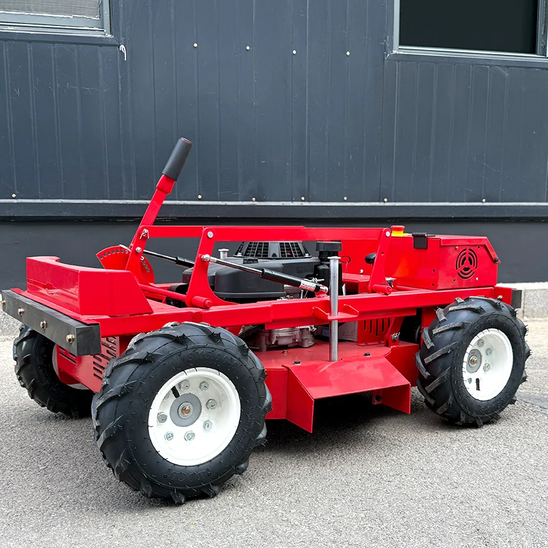 تخصيص التحكم عن بعد جزازة العشب ذكي إزالة الأعشاب الضارة روبوت 4WD EPA محرك CE المعتمدة الأدوات الزراعية