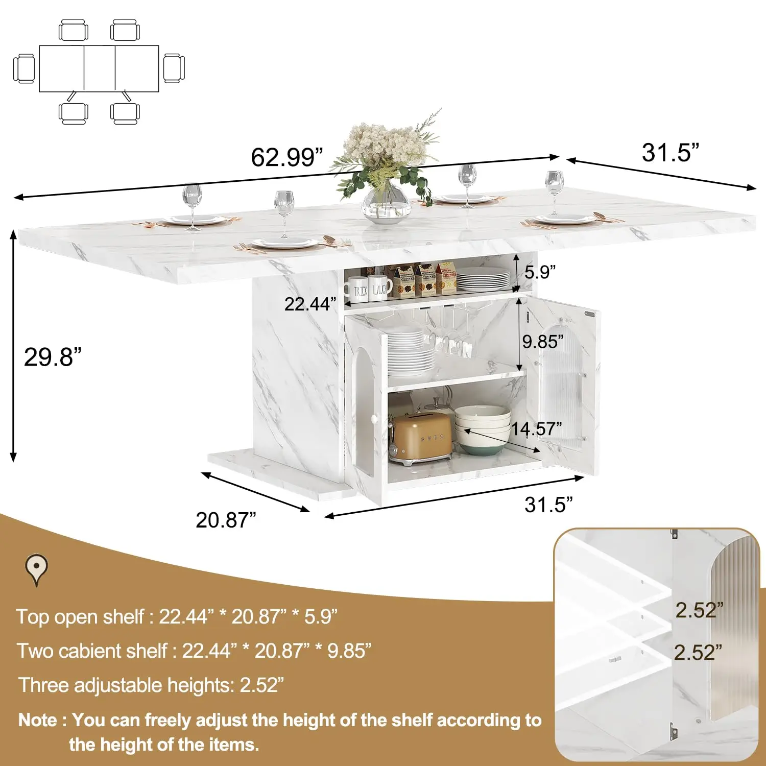 Thumbnail 2 - #29 Top 30 Extendable Dining Tables Worth Buying In 2026