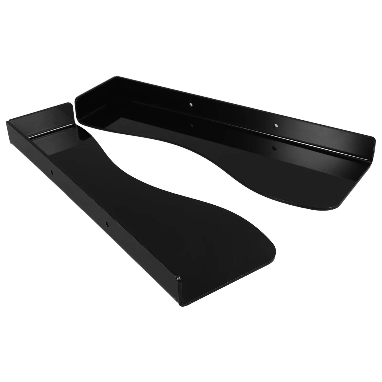 

Wall Mounted Acrylic Shoe Racks Adjustable Display Stand for Entryway Living Room Bedroom High Heels Boots Sandals Organizer