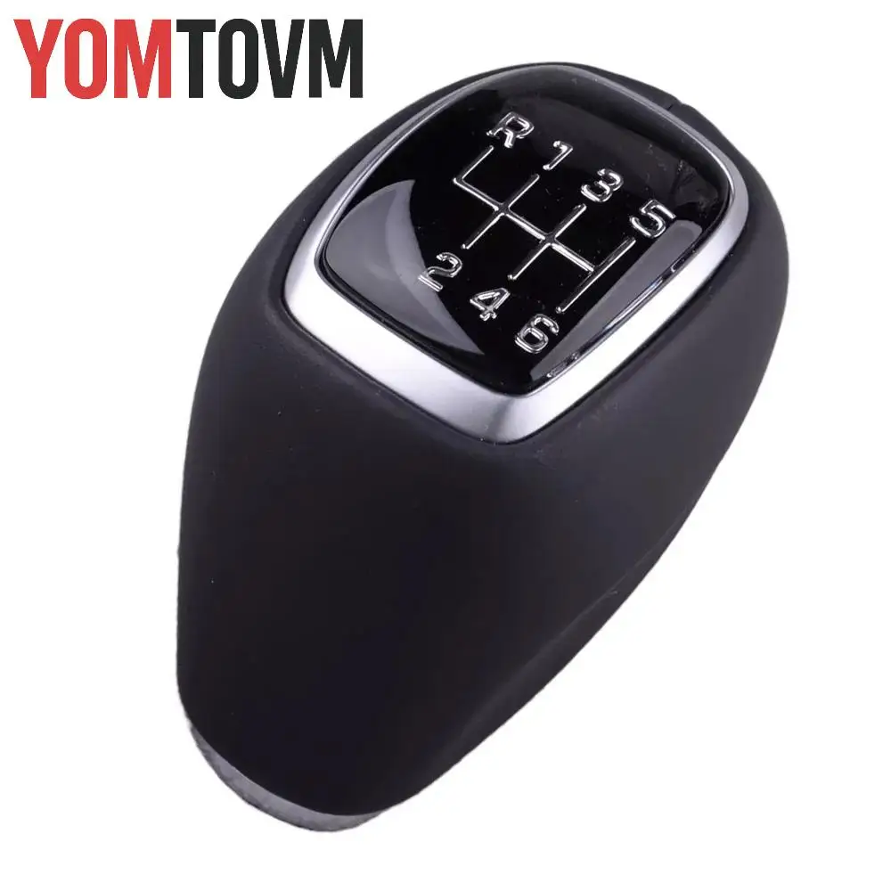 

6 Speed Manual Car Gear Shift Knob Head for Hyundai Tucson TL MK3 i20 i30 Venue Elantra AD 2016-2019 Left Hand Drive