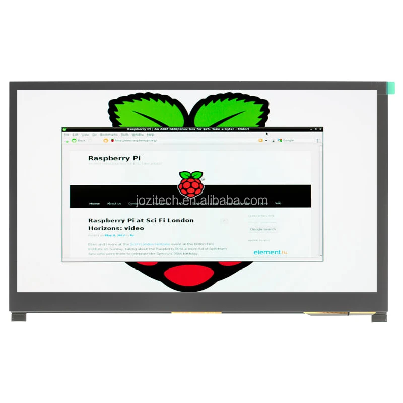 Raspberry Pi LCD 10.1 Inch 1024x600 IPS TFT Display 10.1inch Capacitive Touch Screen LCD (H) with Speakers and Stands