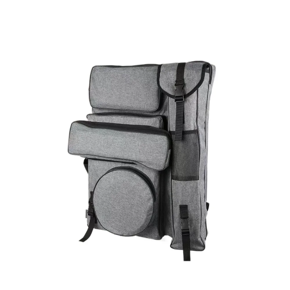Strumenti professionali per schizzi su tela Borsa artistica Zaino in tela per artisti impermeabile di grande capacità Borsa da viaggio durevole per schizzi