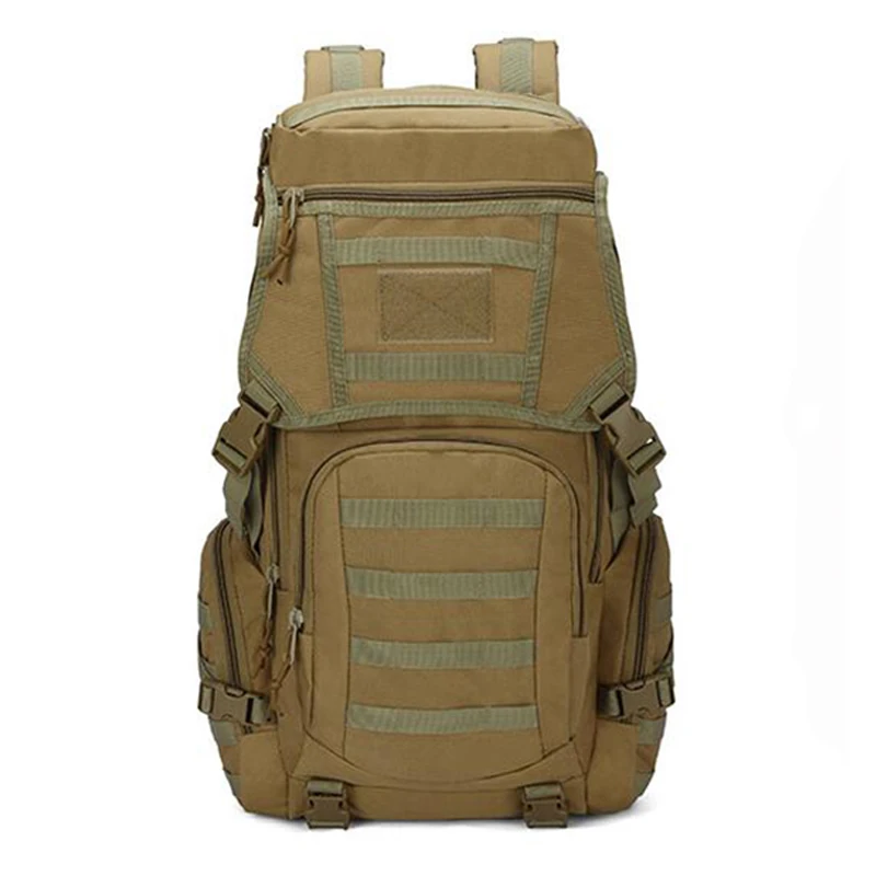 

50L Tactical Backpack Outdoor Sport Hiking Rucksack 3P Molle Daypack Camping Hunting Backpack Climbing Bag Fishing Hiking Bags