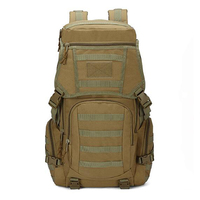 50L Tactical Backpack Outdoor Sport Hiking Rucksack 3P Molle Daypack Camping Hunting Backpack Climbing Bag Fishing Hiking Bags