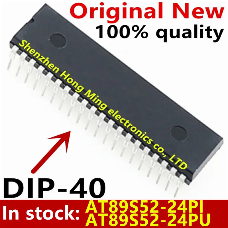 

(10piece)100% New AT89S52-24PU AT89S52-24PI AT89S52 24PU AT89S52 24PI DIP-40