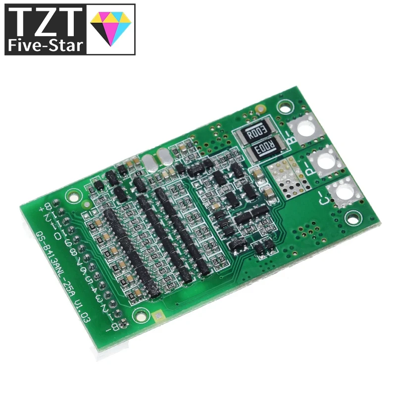 Bms 6s 7s 8s 9s 10s 11s 12s 13s 3.6v 4.2v 25a Adjustable Bms Lithium Li-ion 18650 Battery Protection System Board Module Pcb Pcm