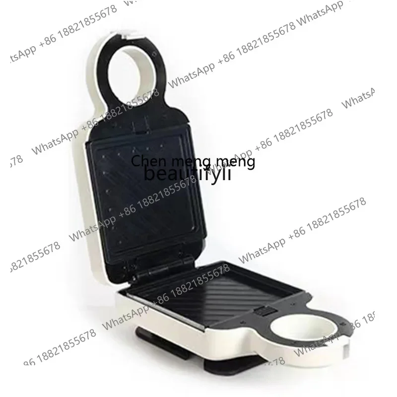 AB02 Sandwich electric cake pan press toaster household bread maker multi-function waffle donut light breakfast maker