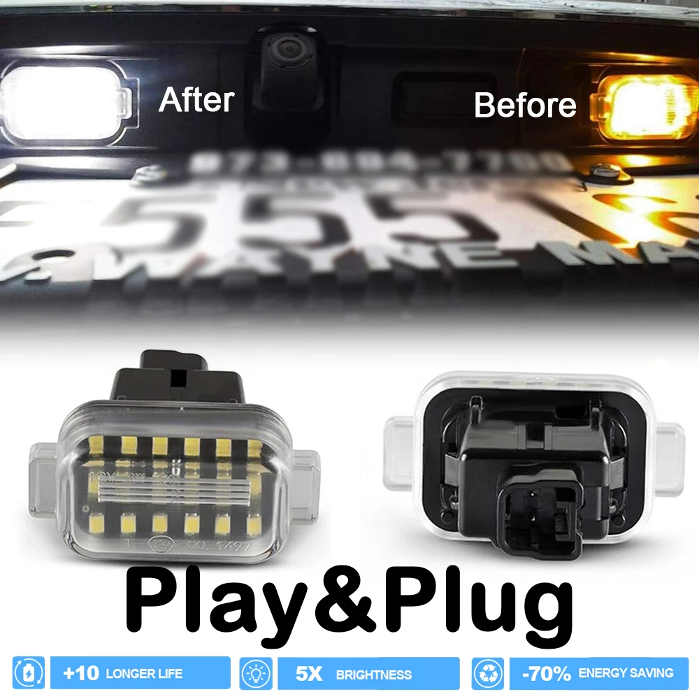 18SMD White Led Tai… - image