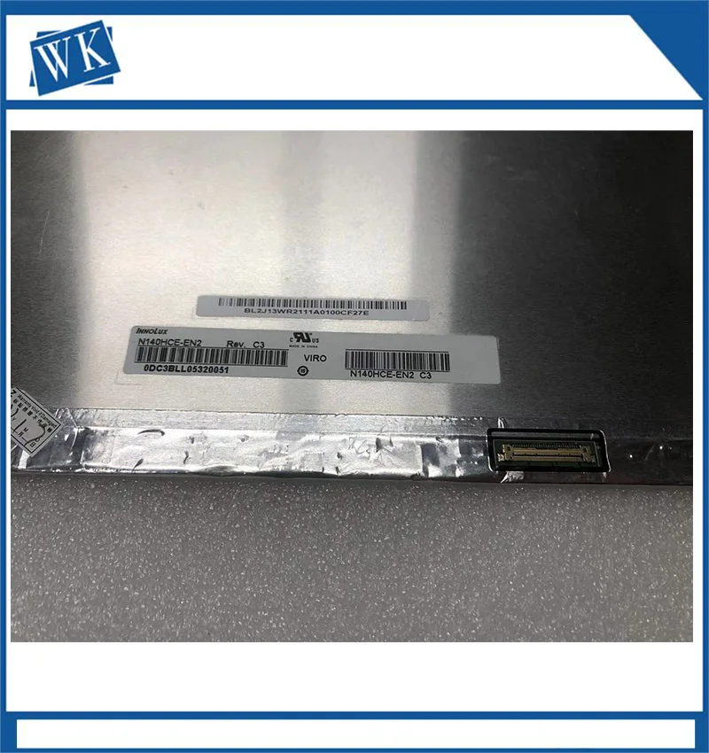 Imagem -02 - para Asus Zenbook 14 Ux425ea N140hce-en2 Tela Led Lcd Ips Fhd Wuxga 140