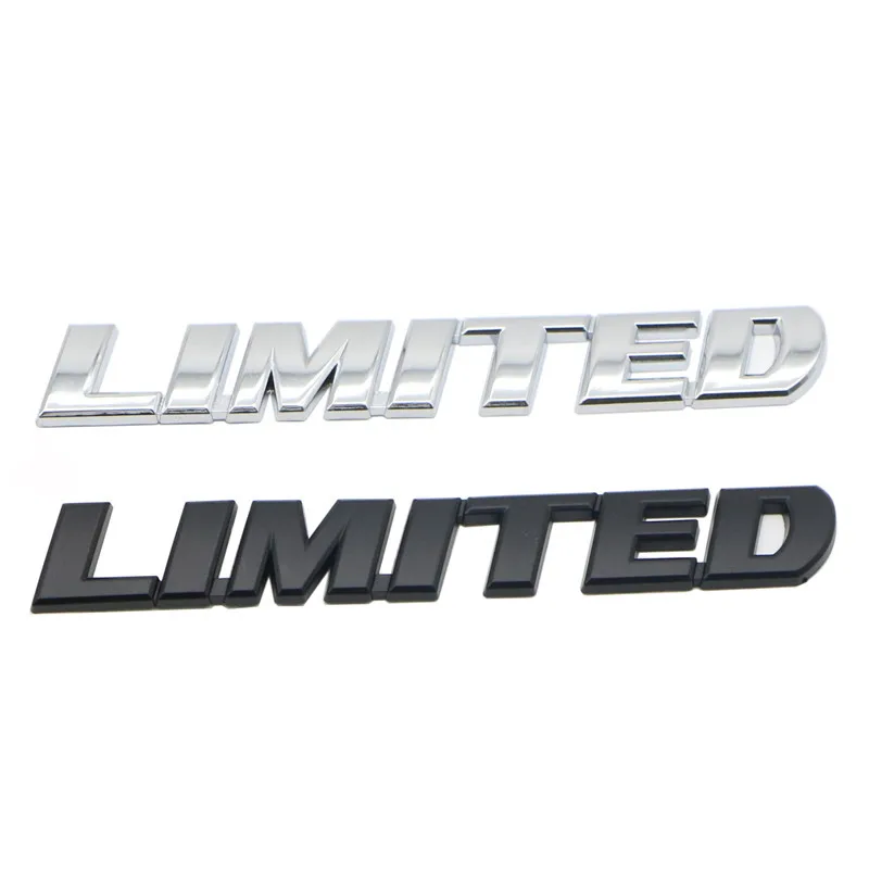 Autocollant d'emblème de Badge de coffre arrière de carrosserie de voiture, accessoires limités 2010 2022