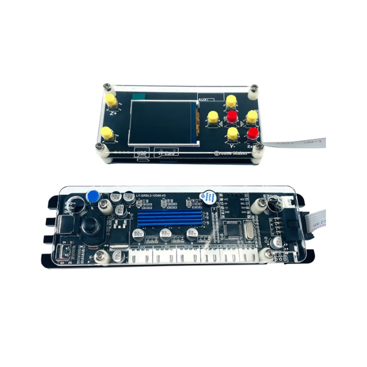 

GRBL1.1 32-Bit Type-C Control Board for Laser Engraving Machine Two Axis Integrated Driver, Offline Controller(B)