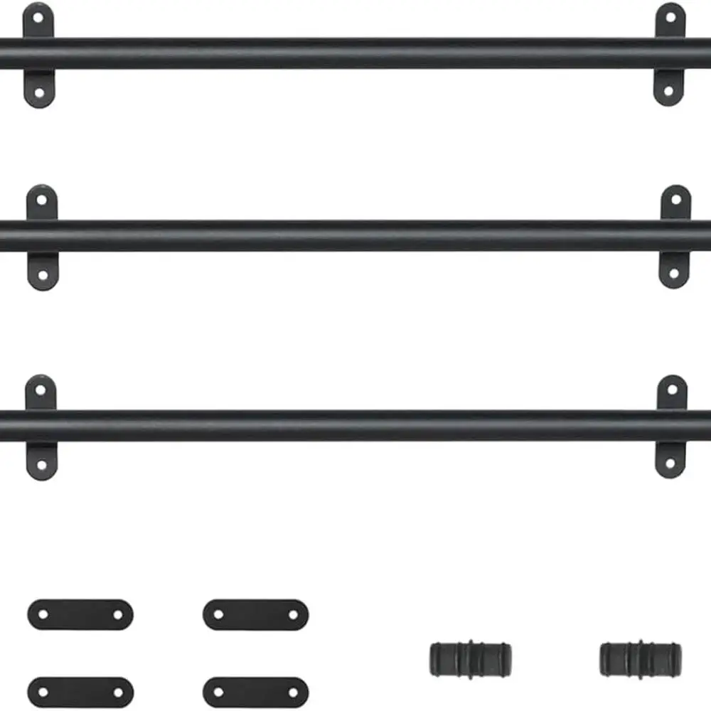 12FT Extention Track for Sliding Library Ladder Hardware, Track Only