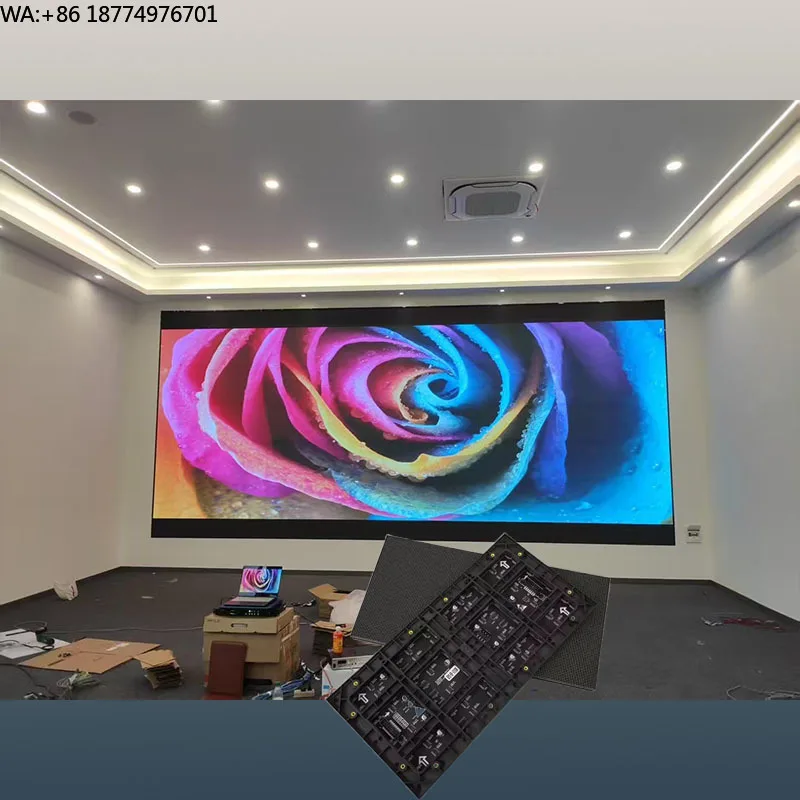 Hot Sale High Refresh High Brightness P2.0 Indoor LED Wall Module 320*1160 Special Light-Emitting Diode 3840 Refresh