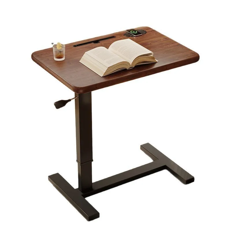 

Приставной столик для дивана, съемный подъемный прикроватный столик, журнальный столик для гостиной, складная прикроватная тумбочка, маленькая полка