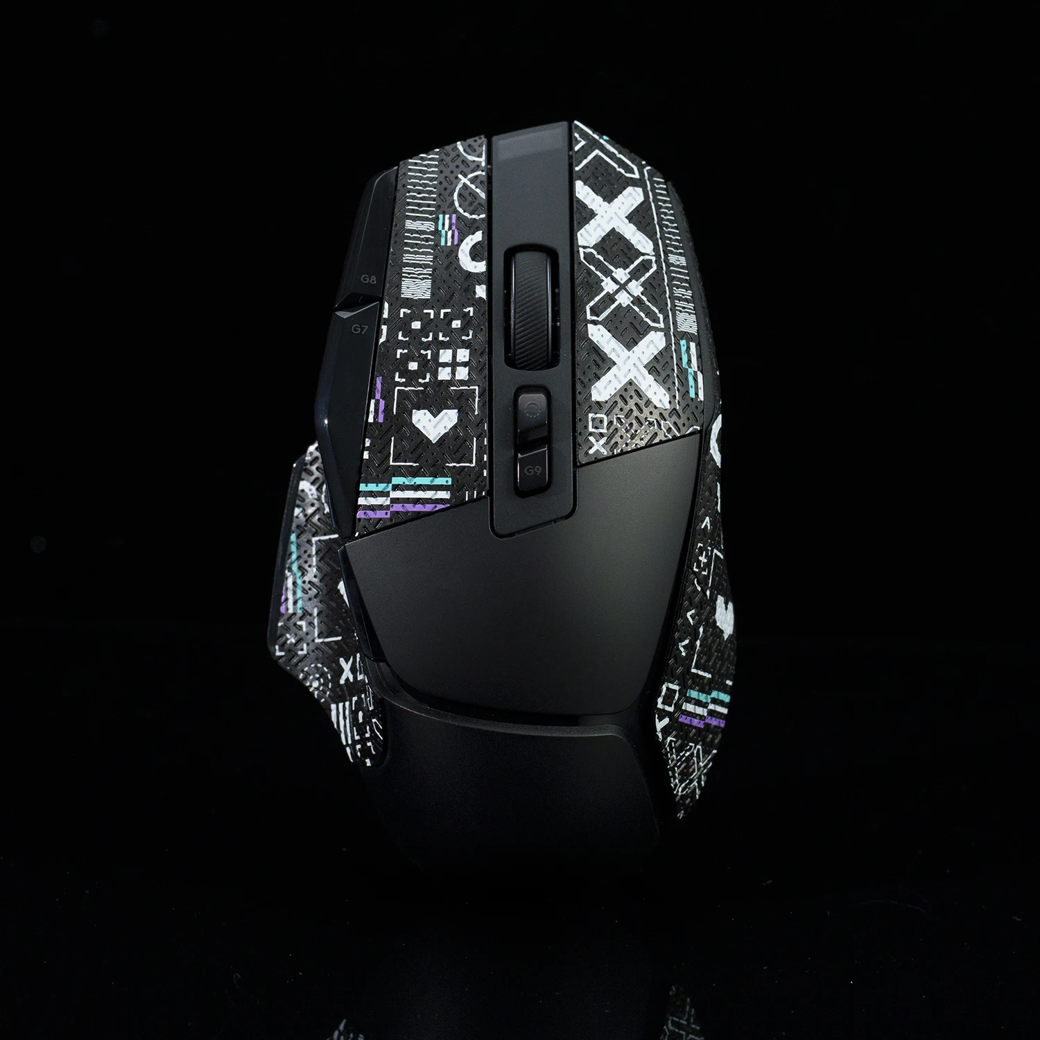 BTL Mouse Grip Tape Skate Lizard Skin Sticker For G502X G502 X LIGHTSPEED PLUS Wired Wireless Non Slip Suck Sweat