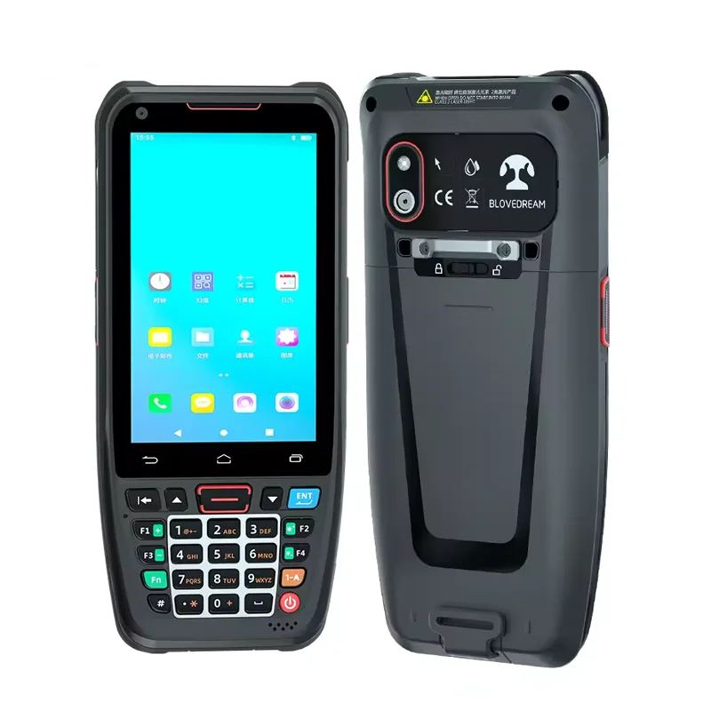 

High Quality Rugged Android Smart Terminal PDA With 2D Barcode Scanner WIFI Pda And NFC RFID Reader Handheld Mobile Use