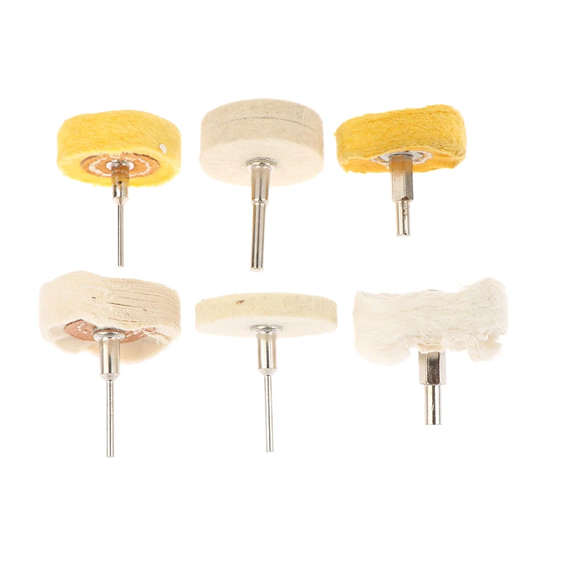 For Gold, Silver Jewelry Mirror Polish Pad Polishing Wheel Cloth Buffing Wheel Bench Grinder Power Tool Accessories