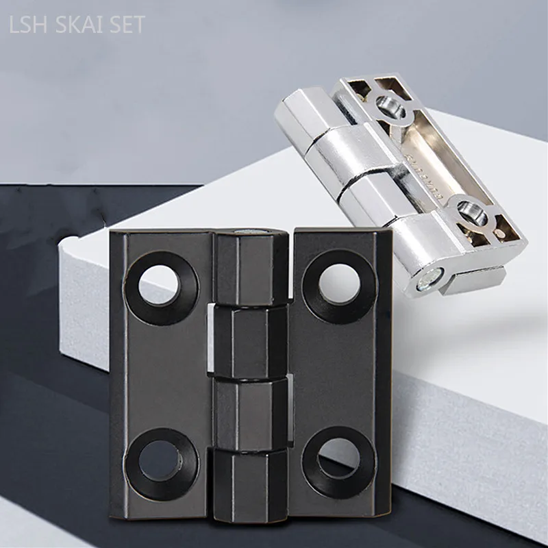 

2pcs Heavy Duty Zinc Alloy Hinge Distribution Box Cabinet Door Hinge Thickening Machine Tool Industrial Hinge Furniture Hardware