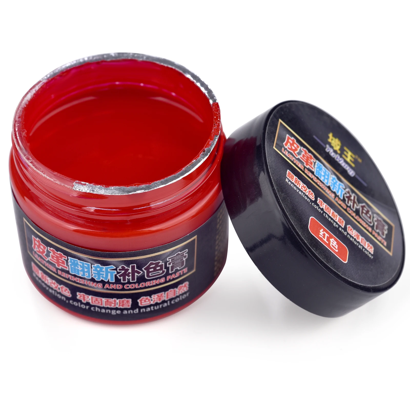 50g/Fles Leer Kleuren Pigment Kleurstof Vloeibaar Leer Reparatie Opknappen Voor Autostoeltas Schoenen Sneakers Leer Huidverzorging ambachten