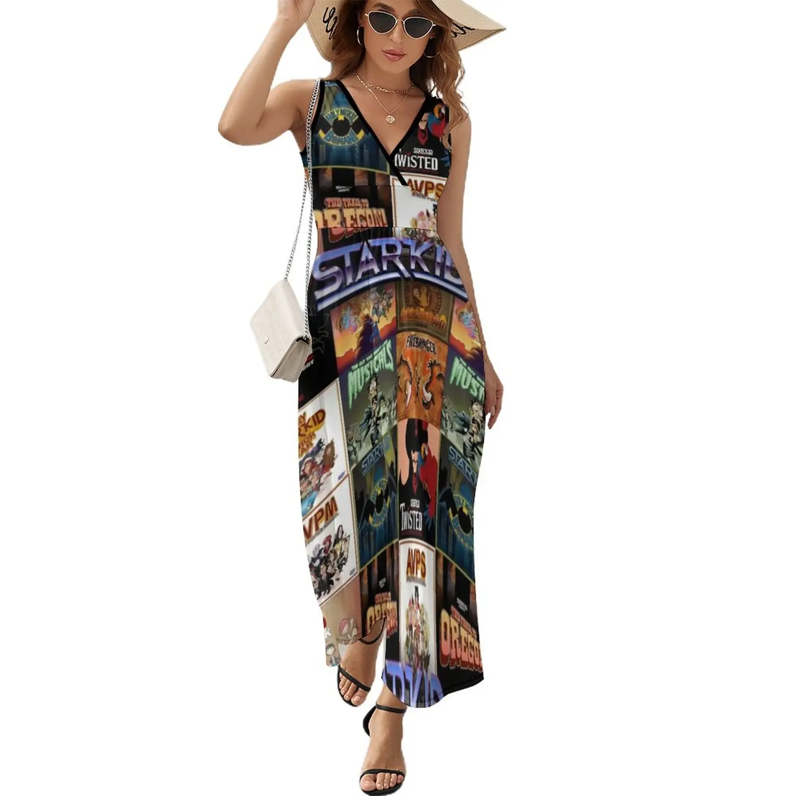 

Starkid collage Sleeveless Dress dress women summer 2024 dresses for women dress party evening elegant luxury celebrity