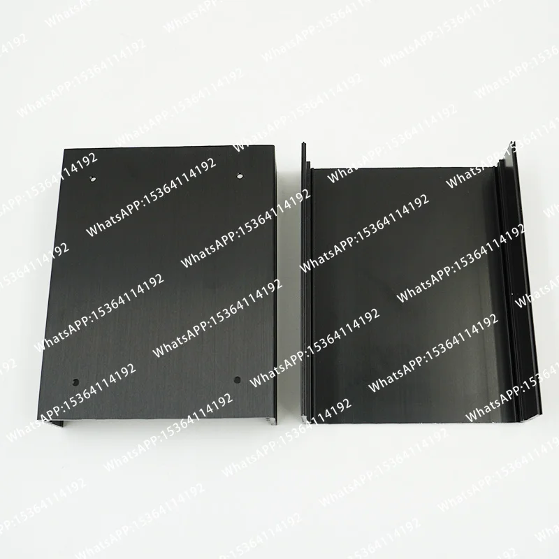 1Piece Aluminum DAC Tube Amplifier Split Power Supply Enclosure Mini AMP 126 Case Chassis Preamp Box PSU Headphone Amplifier Cha