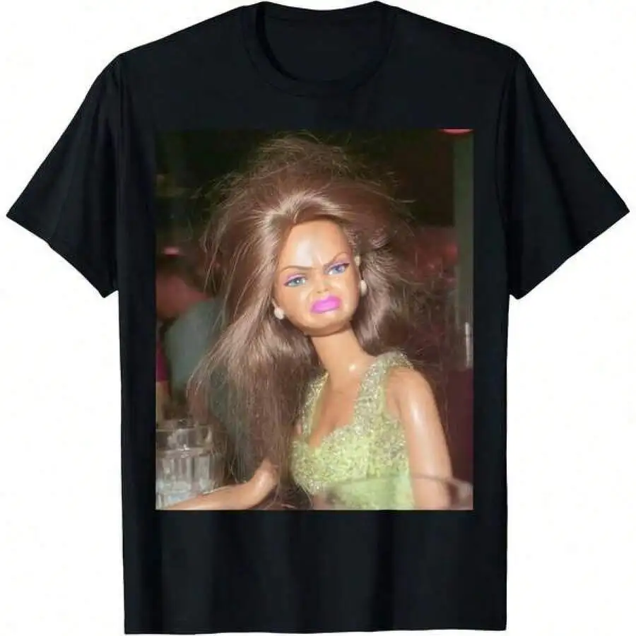 New Graphic-Shirt Cotton Tees Size PlusFunny Disgusting Doll Face Meme Hilarious Sarcastic Gift Tee T S-5xl
