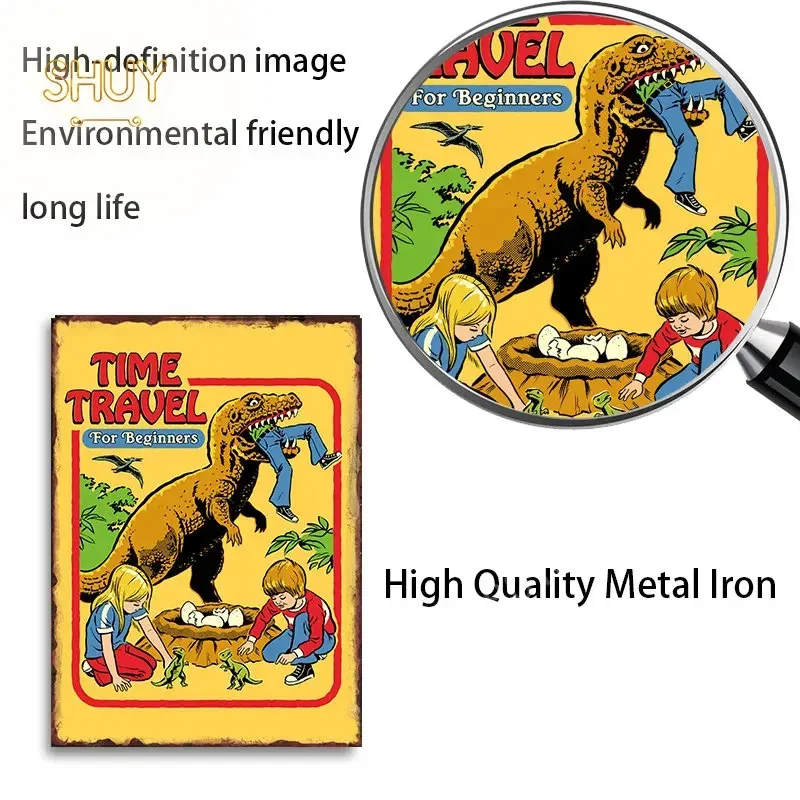 Vintage Metal Tin Sign Steven Rhodes Arts Classic Anime Wall Decor Custom Return DIY Plaques for Bar Cafe Man Cave Home Poster