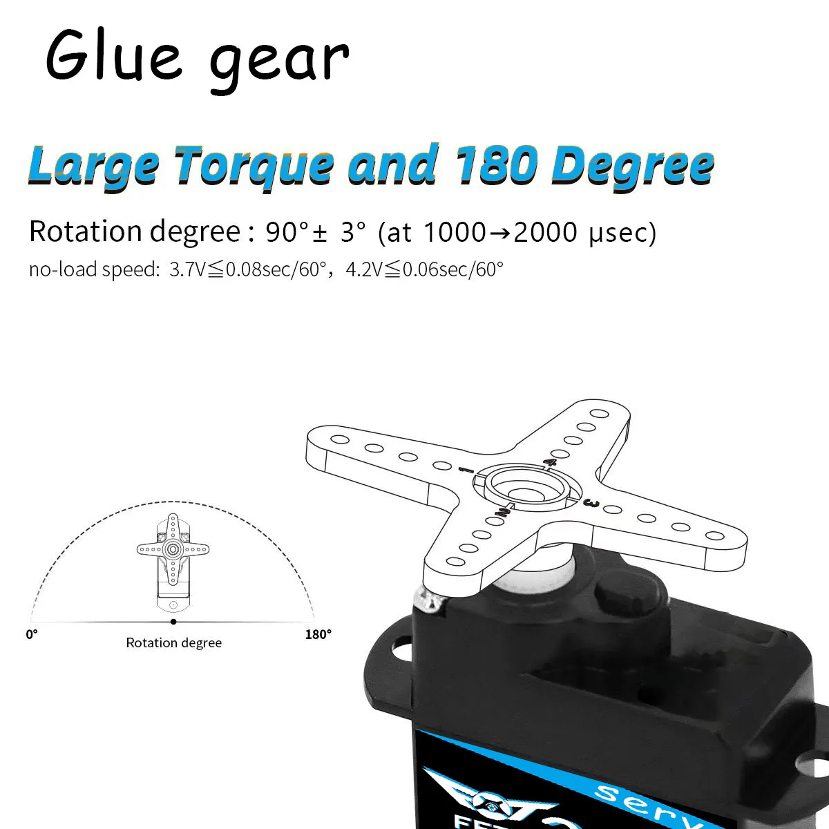 2 جرام سيرفو البلاستيك والعتاد 2 جرام سيرفو أجهزة صغيرة ، 3.7-5 فولت RC مايكرو أجهزة رقمية عدة ل RC هليكوبتر طائرة سيارة قارب وقطع غيار الروبوت