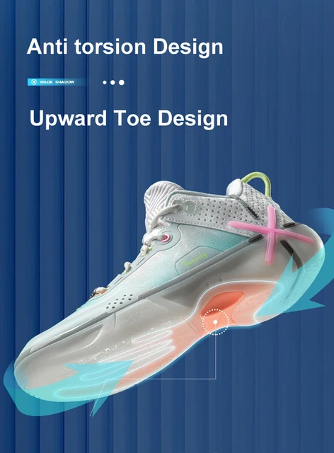 Li-Ning Men WADE SHADOW 6 On Court Basketball Shoes Cushion