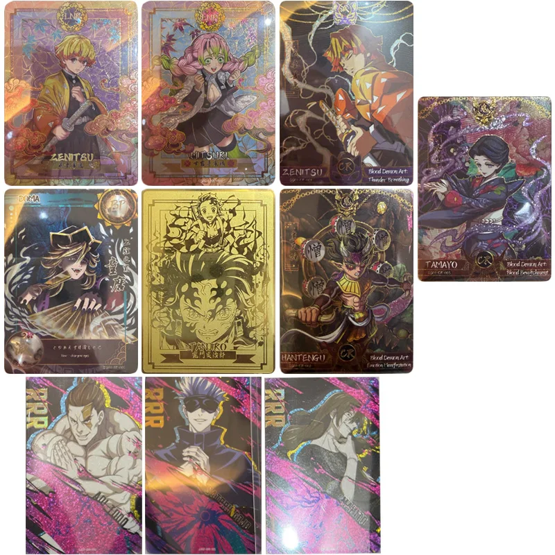 

Aikaho Japanese Anime Demon Slayer Kanroji Mitsuri Kamado Tanjirou Collectible Cards Christmas Birthday Gifts Children's Toy