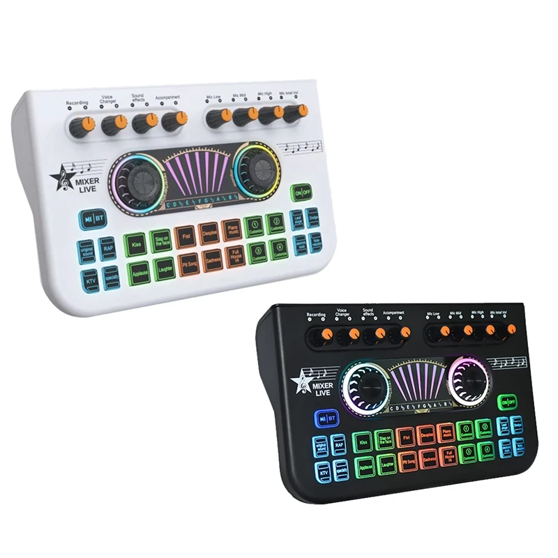 

ELECT-X3 Live Voice Mixer Audio Interface Console Live Microphone Sound Card For Recording Streaming Smartphone