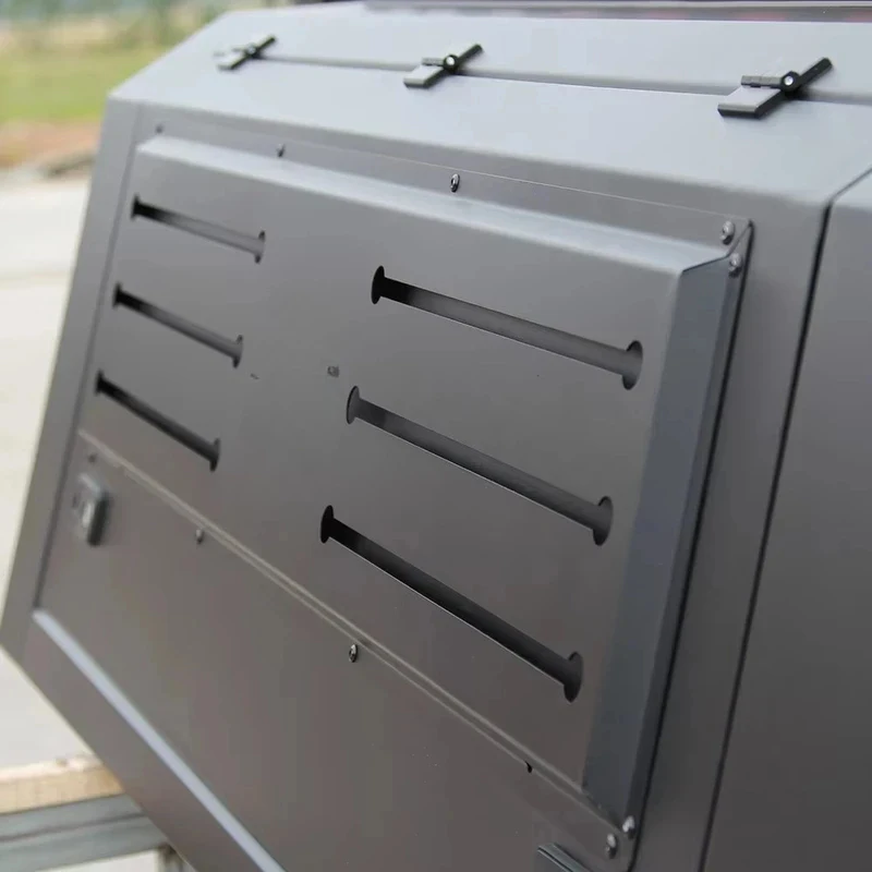 Heavy Duty Waterproof Anti-Rust Aluminum Truck Bed Hard Canopy Equipped With Smart Lock - view 3
