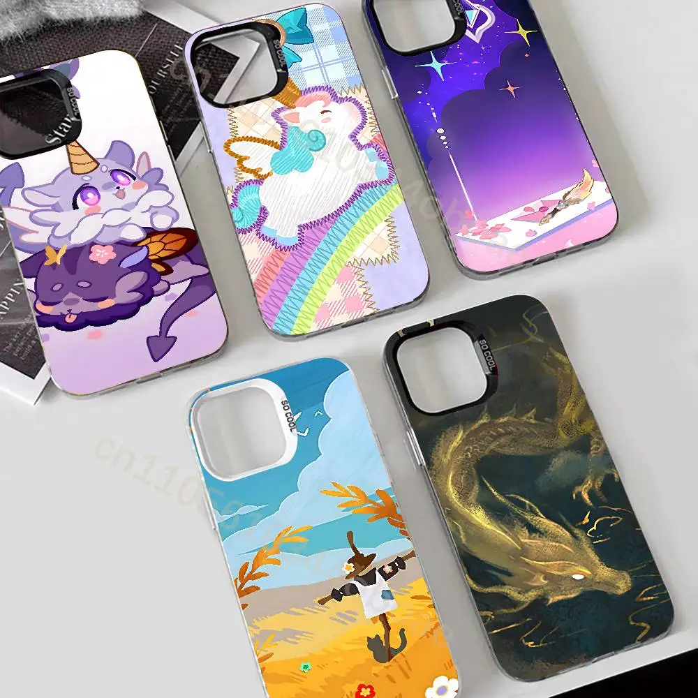 

S-Star Rail Chrysos Heirs Phone Case For iPhone 17,16,15,14,13,12,11,Pro,MAX,Plus TPU Soft To Skin-friendly Cover