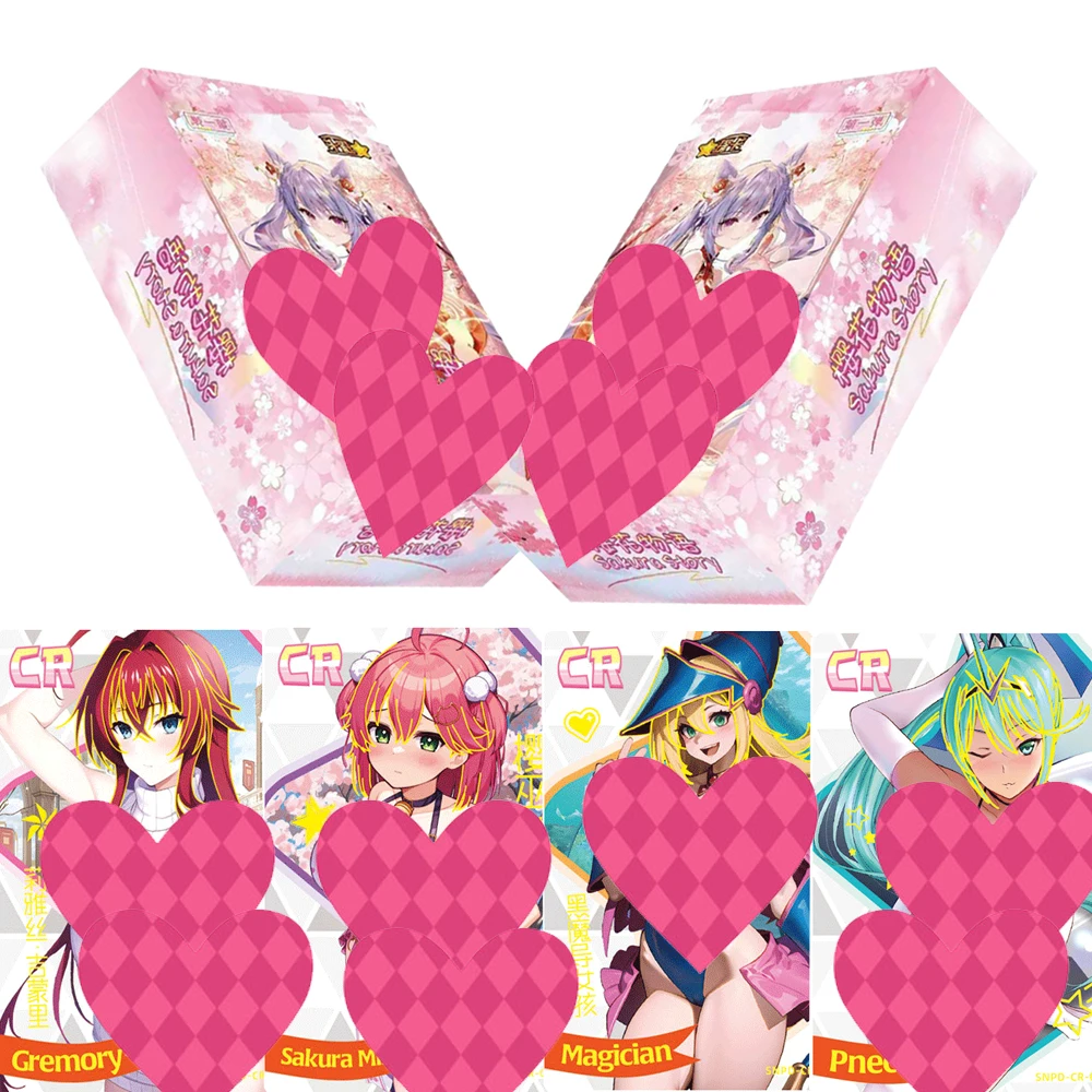 

Wholesale Sakura Story Collection Cards Booster Box Beautiful Charming Makima Zero Two Anime Peripherals Cards Toys Hobbies Gift