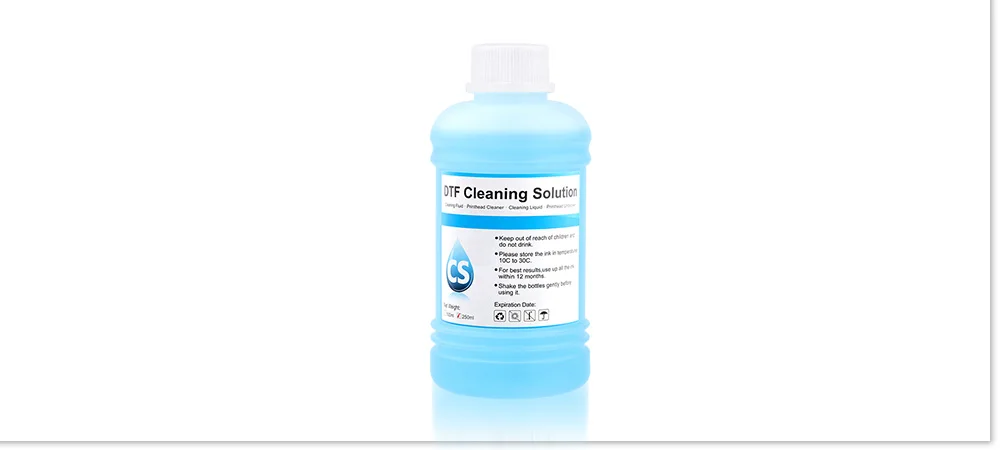 Powerful DTF Cleaning Solution Liquid for Epson DX5 DX7 L1800 L805 L800 1390 I3200 DTF ink cleaning Liquid (4 capacities Option)
