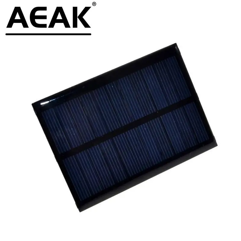 AEAK Solar Panel 0.5W 5V Portable Module DIY Small Solar Panel for Cellular Phone Charger Home Light Toy etc Solar Cell
