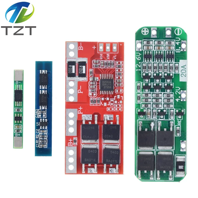 1S 2S 3S 4S 3A 20A 30A Li-ion Lithium Battery 18650 Charger PCB BMS Protection Board For Drill Motor Lipo Cell Module image 6