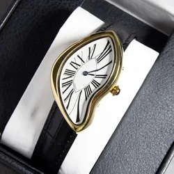 Alien Crash Melt Twist Y2K Watch kiosk Men's Fashion Trendy Retro Advanced Instagram Design Niche design creative watches hot