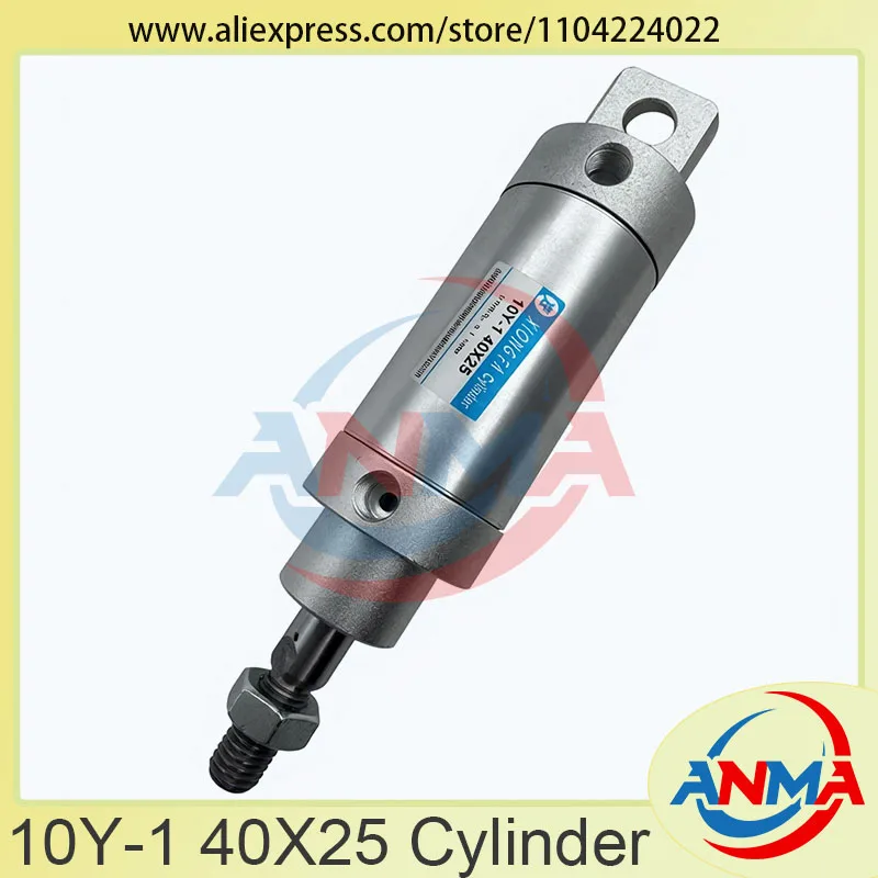 

Новый пневматический цилиндр komori 10Y-1 40X25, цилиндр для запасных частей печатной машины Komori