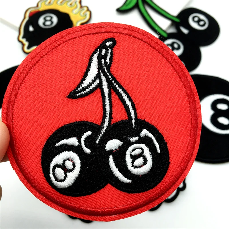 Unique Number 8 Embroidered Patches - Creative Sewing Patches For DIY Jeans Jackets Clothing Bags Hat Decoration Patch