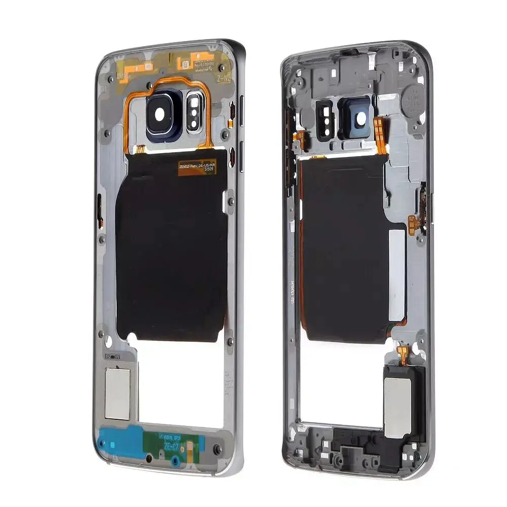 For Samsung Galaxy S6 S6 Edge S6 edge plus Middle Frame Bezel Housing Chassis G920F G925F G928F No Display LCD Screen With Tools