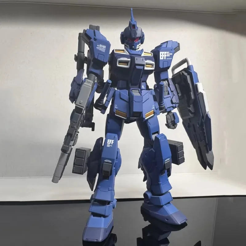 RX-80PR HGUC 1/144 شاحب رايدر الأرض القتال نوع المعدات الثقيلة الميكانيكية الجمعية أطقم منمذجة عمل أرقام الديكور الاطفال لعبة هدية