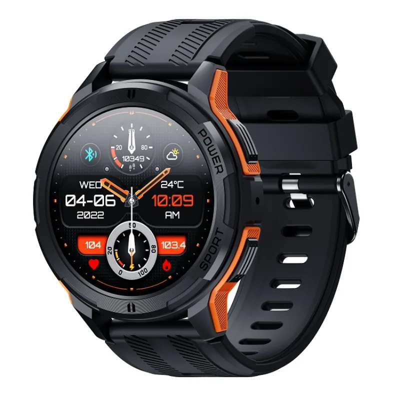Smart bracelet Bluetooth call 1.43 inch Amoled screen blood pressure blood oxygen language assistant multi-sport mode