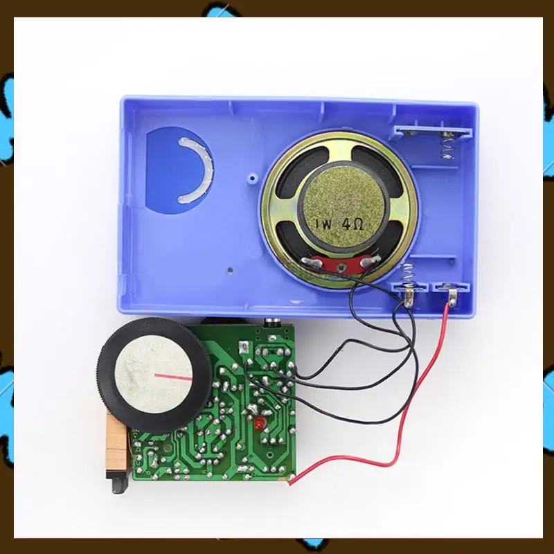 Promotion! Radio Receiver 6 Transistor Schematic+Enclosure Speaker DIY Kit