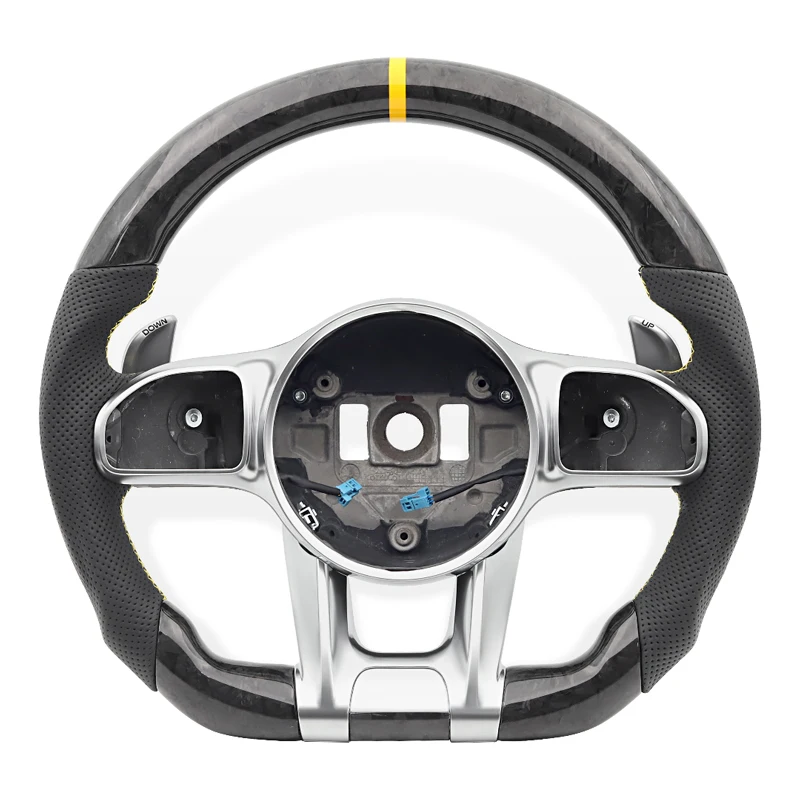Forged pattern Steering Wheel for Mercedes Benz W205 W213 W222 S500 E220D C220D C238 GLE GLC A B C E S G V CLASS AMG Steering