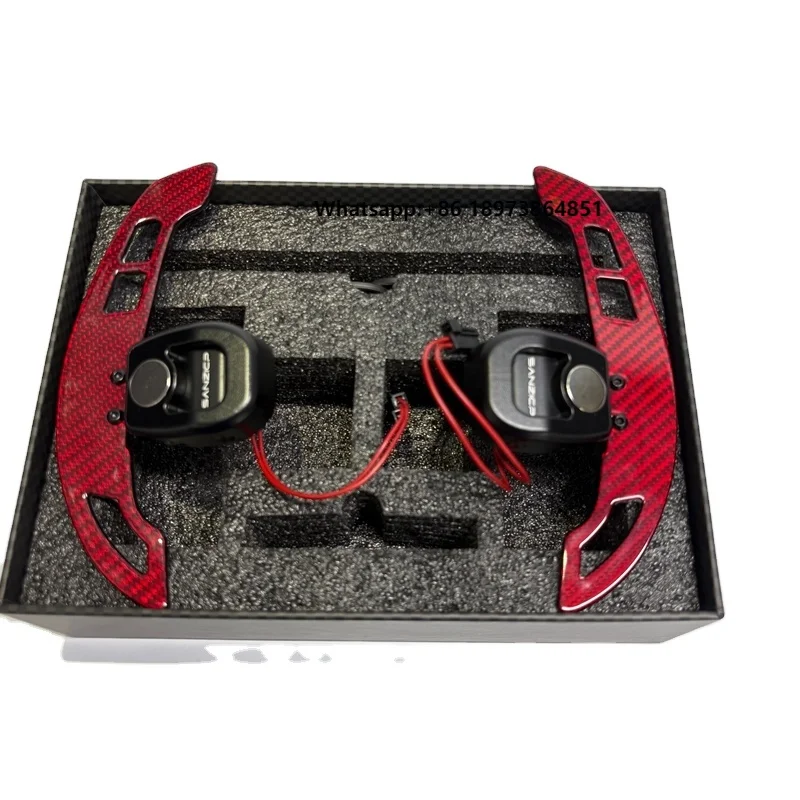 

Magnetic Carbon Fiber Shift Paddles for C8 B9 Q5 Q8 A6/A5/A7 Enhanced Mechanical Feel Replacement Steering Wheel Shift
