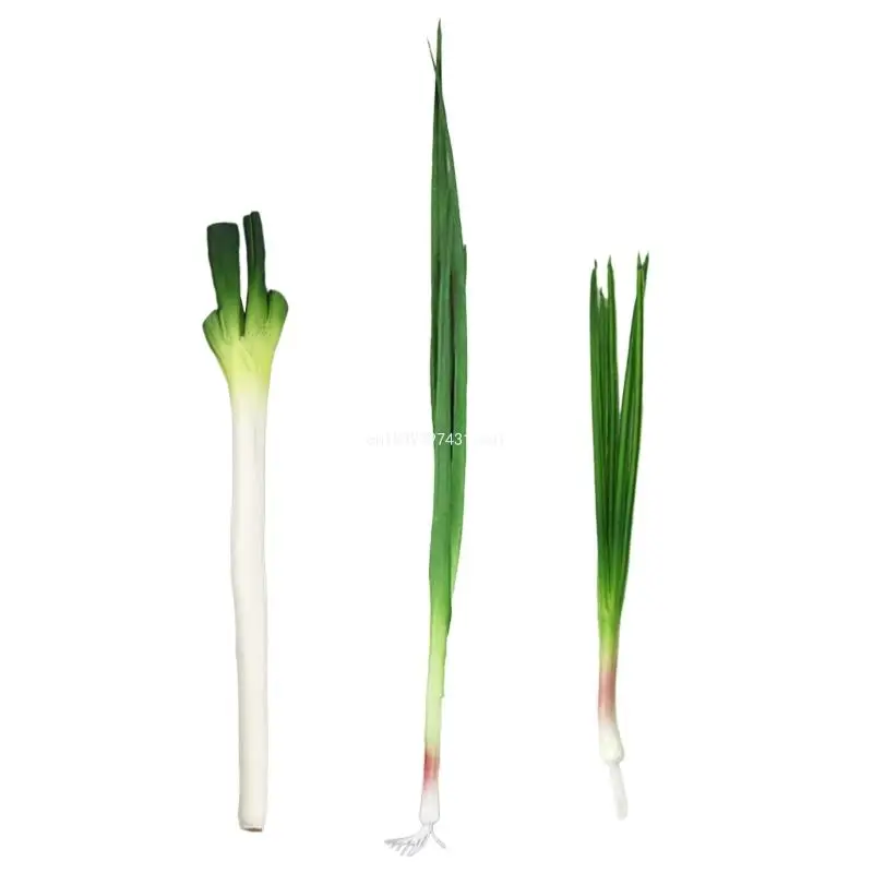 Artificial Garlic Sprouts/Scallions Ornament Photoshoots Props Fake Model